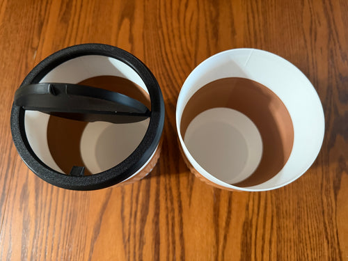 Coffee Cup Garbage Can