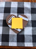 Football Post It Note Holder